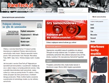 Tablet Screenshot of danetech.pl